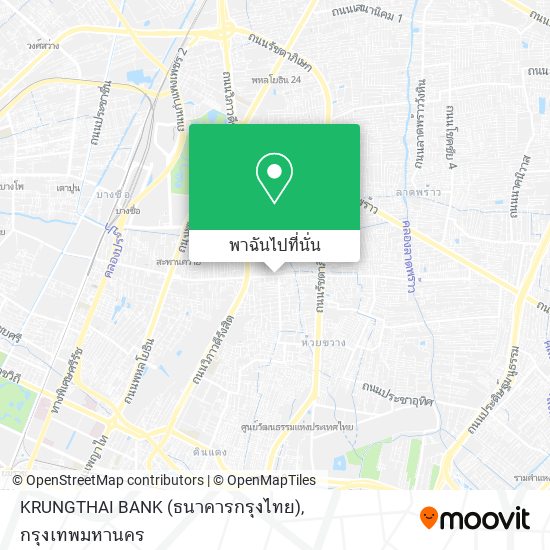 KRUNGTHAI BANK (ธนาคารกรุงไทย) แผนที่