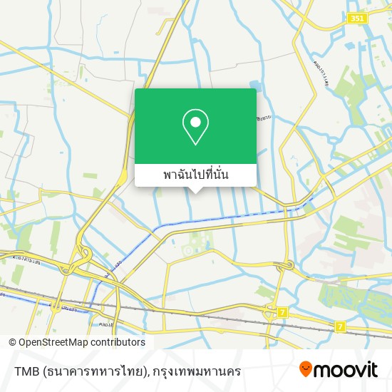 TMB (ธนาคารทหารไทย) แผนที่