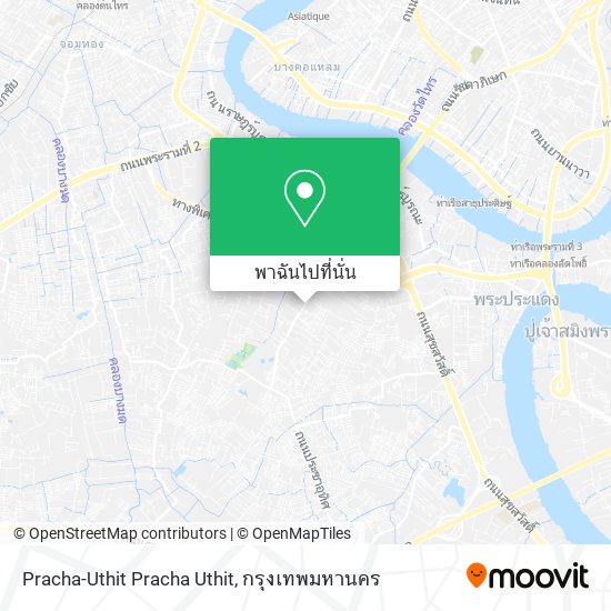 Pracha-Uthit Pracha Uthit แผนที่