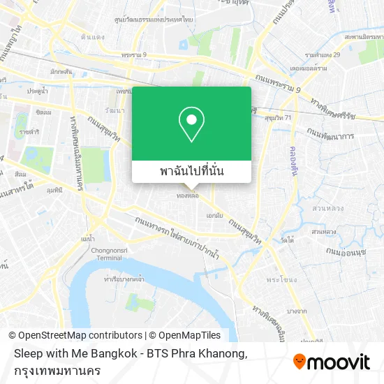 Sleep with Me Bangkok - BTS Phra Khanong แผนที่