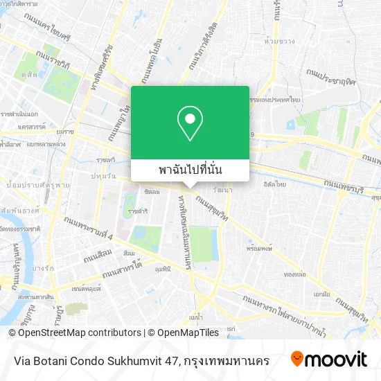 Via Botani Condo Sukhumvit 47 แผนที่