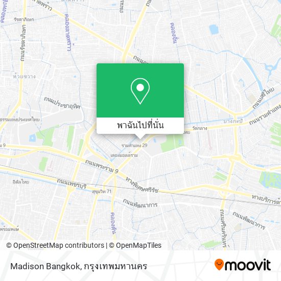 Madison Bangkok แผนที่