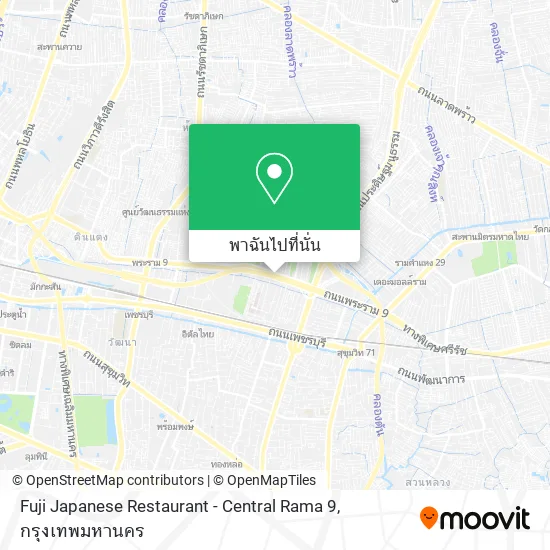 Fuji Japanese Restaurant - Central Rama 9 แผนที่