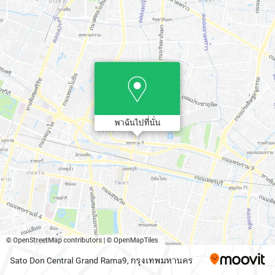 Sato Don Central Grand Rama9 แผนที่