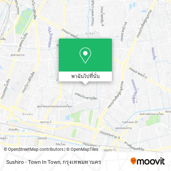 Sushiro - Town In Town แผนที่