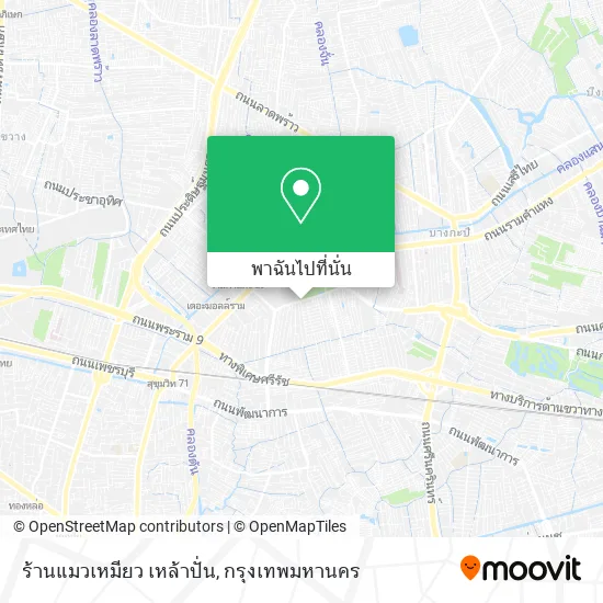 ร้านแมวเหมียว เหล้าปั่น แผนที่