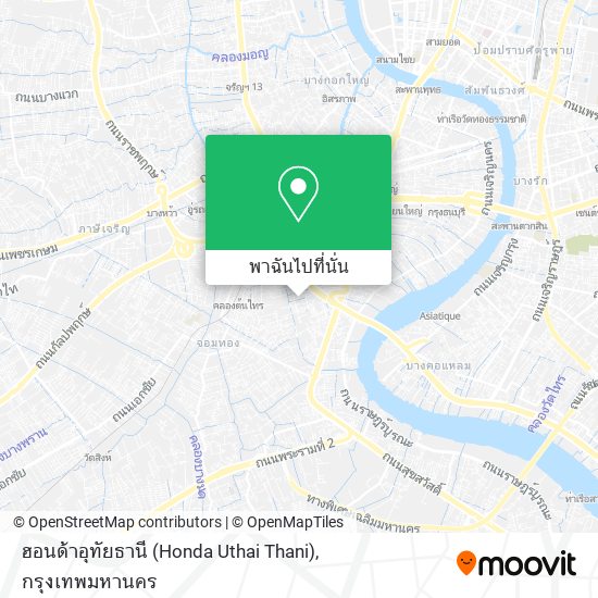 ฮอนด้าอุทัยธานี (Honda Uthai Thani) แผนที่