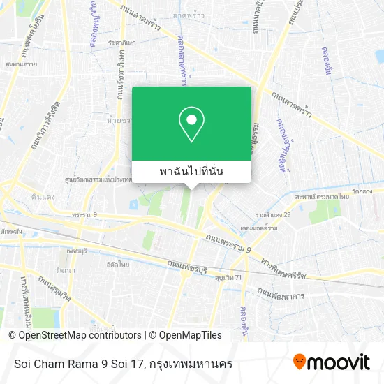 Soi Cham Rama 9 Soi 17 แผนที่