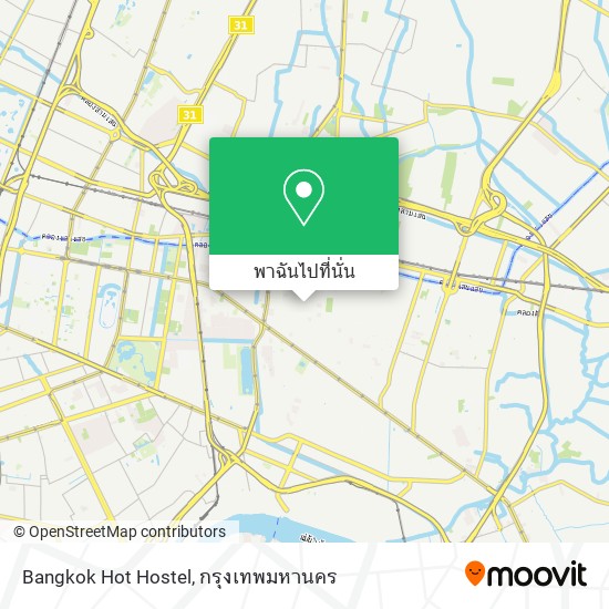 Bangkok Hot Hostel แผนที่