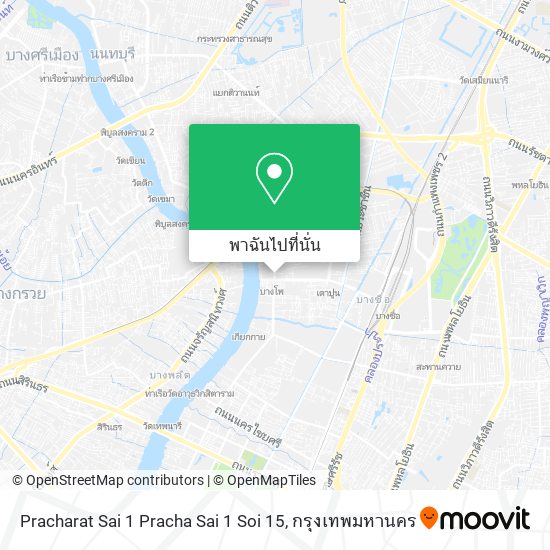 Pracharat Sai 1 Pracha Sai 1 Soi 15 แผนที่