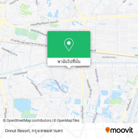 Onnut Resort แผนที่