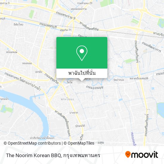 The Noorim Korean BBQ แผนที่