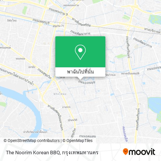 The Noorim Korean BBQ แผนที่