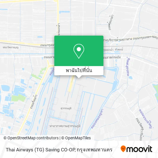 Thai Airways (TG) Saving CO-OP แผนที่