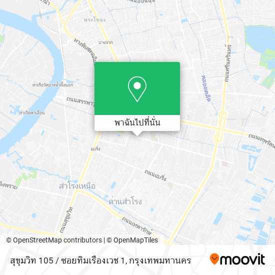 สุขุมวิท 105 / ซอยทิมเรืองเวช 1 แผนที่