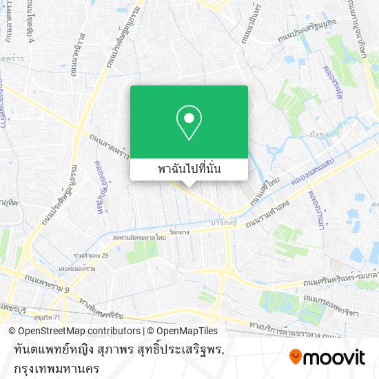 ทันตแพทย์หญิง สุภาพร สุทธิ์ประเสริฐพร แผนที่