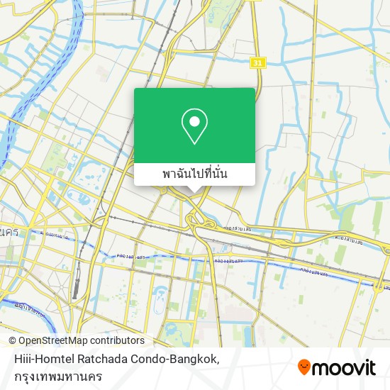 Hiii-Homtel Ratchada Condo-Bangkok แผนที่
