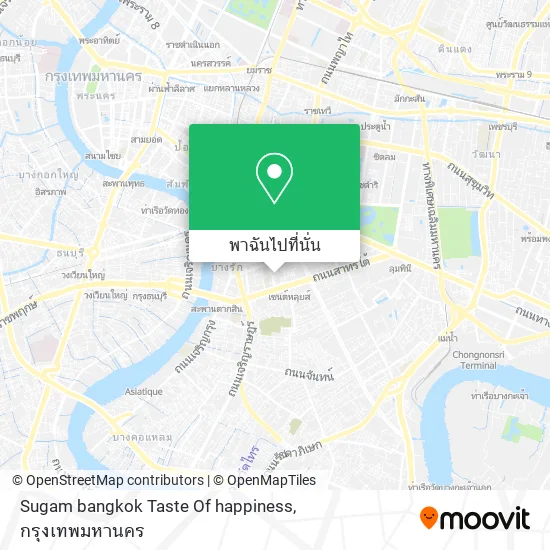 Sugam bangkok Taste Of happiness แผนที่