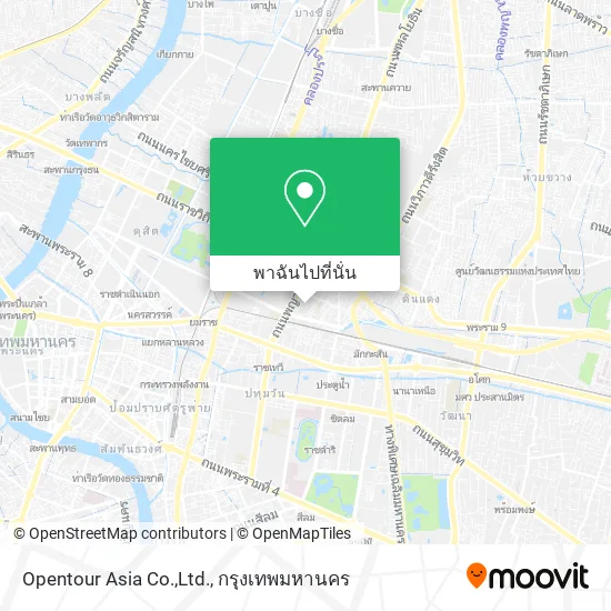Opentour Asia Co.,Ltd. แผนที่