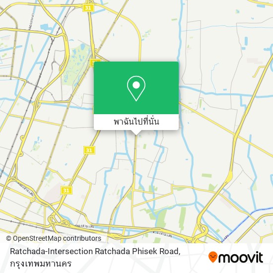 Ratchada-Intersection Ratchada Phisek Road แผนที่
