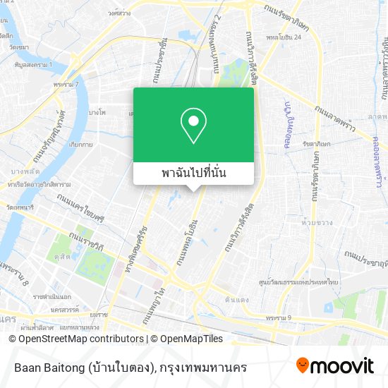 Baan Baitong (บ้านใบตอง) แผนที่