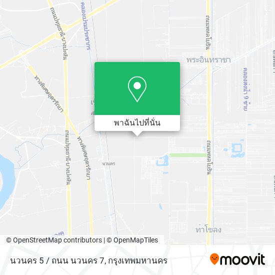นวนคร 5 / ถนน นวนคร 7 แผนที่