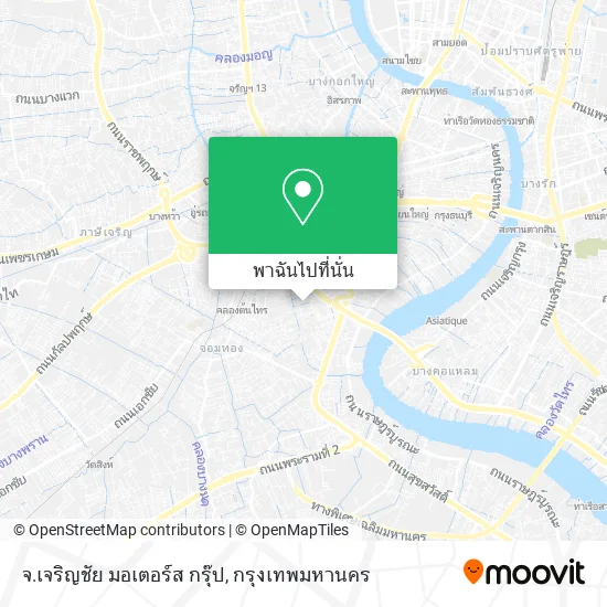 จ.เจริญชัย มอเตอร์ส กรุ๊ป แผนที่