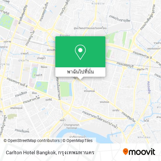 Carlton Hotel Bangkok แผนที่