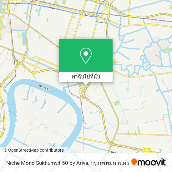 Niche Mono Sukhumvit 50 by Ariva แผนที่