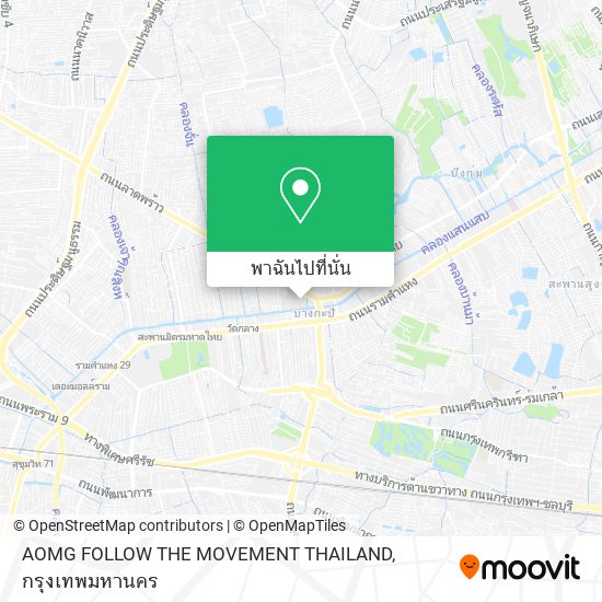 AOMG FOLLOW THE MOVEMENT THAILAND แผนที่