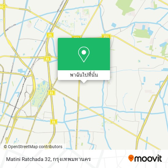 Matini Ratchada 32 แผนที่