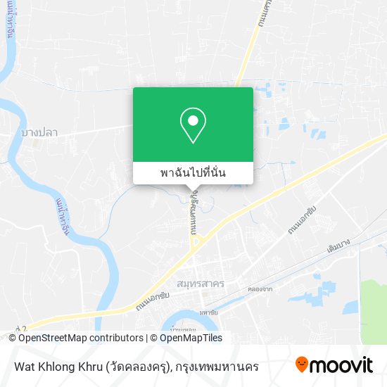 Wat Khlong Khru (วัดคลองครุ) แผนที่