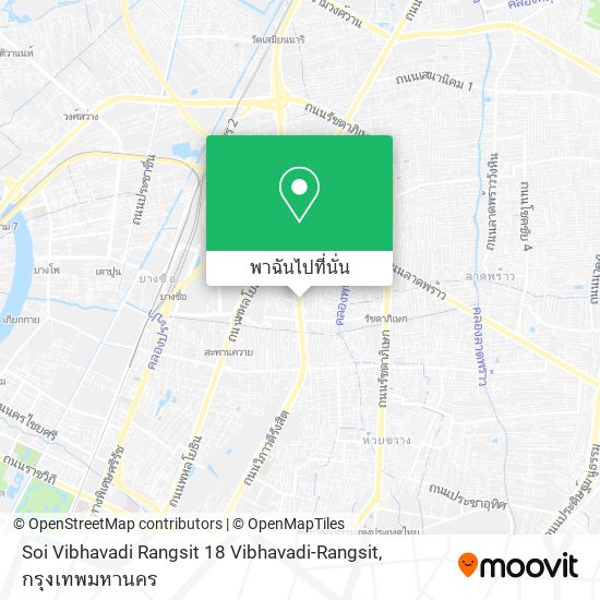 Soi Vibhavadi Rangsit 18 Vibhavadi-Rangsit แผนที่
