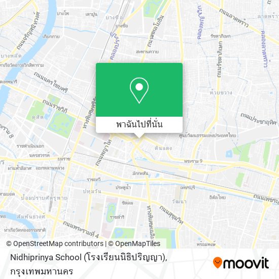 Nidhiprinya School (โรงเรียนนิธิปริญญา) แผนที่