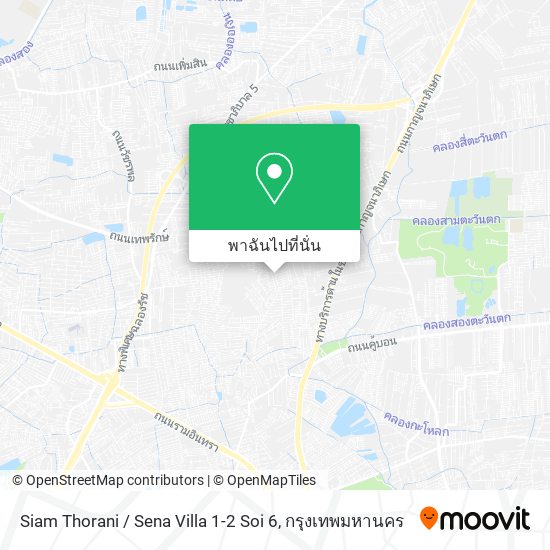 Siam Thorani / Sena Villa 1-2 Soi 6 แผนที่