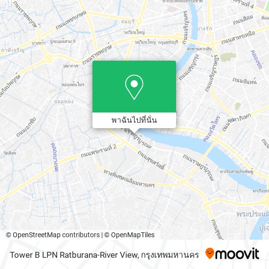 Tower B LPN Ratburana-River View แผนที่