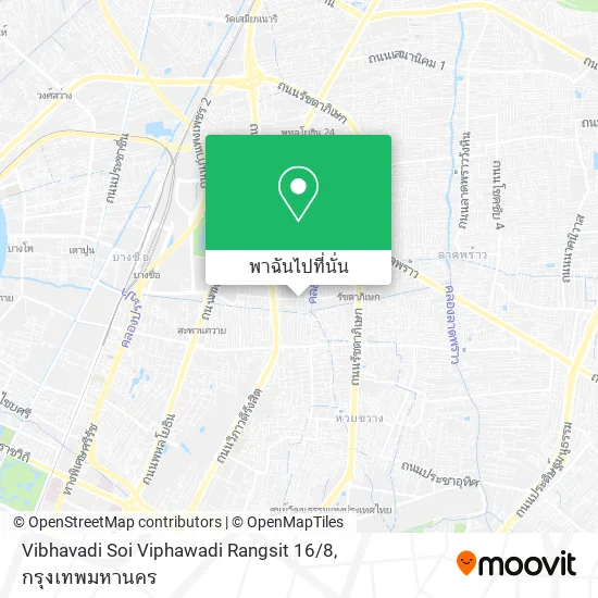 Vibhavadi Soi Viphawadi Rangsit 16 / 8 แผนที่