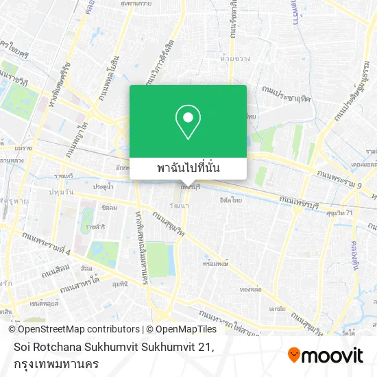 Soi Rotchana Sukhumvit Sukhumvit 21 แผนที่