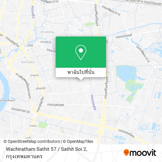 Wachiratham Sathit 57 / Sathit Soi 2 แผนที่
