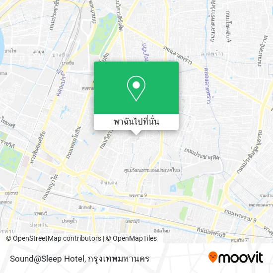 Sound@Sleep Hotel แผนที่