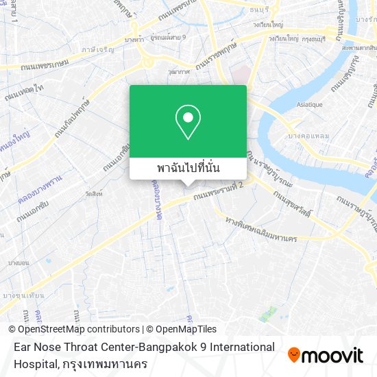 Ear Nose Throat Center-Bangpakok 9 International Hospital แผนที่