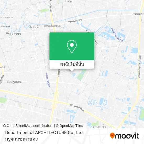Department of ARCHITECTURE Co., Ltd แผนที่