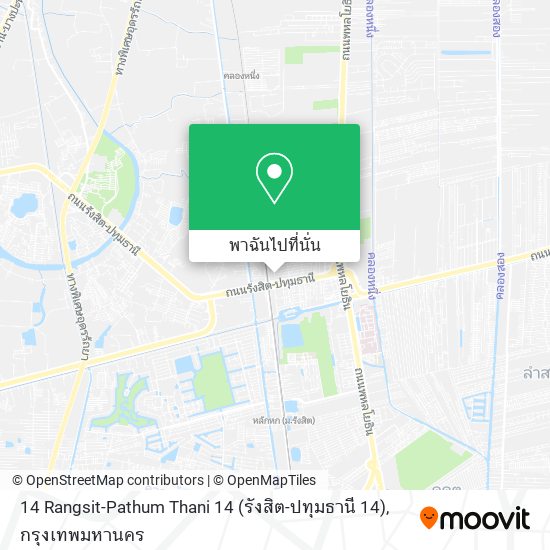 14 Rangsit-Pathum Thani 14 (รังสิต-ปทุมธานี 14) แผนที่