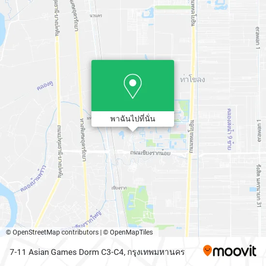 7-11 Asian Games Dorm C3-C4 แผนที่