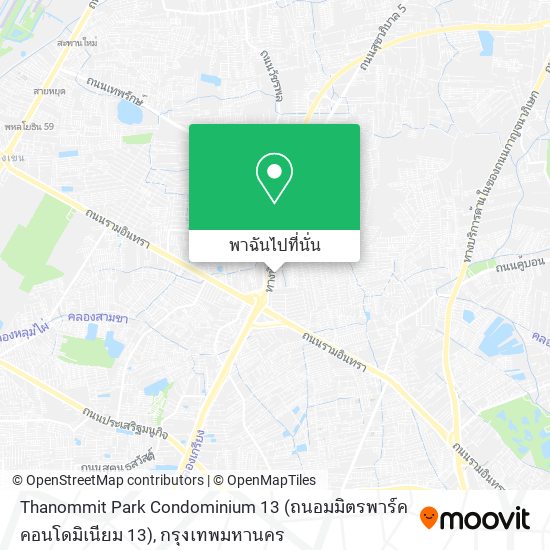 Thanommit Park Condominium 13 (ถนอมมิตรพาร์ค คอนโดมิเนียม 13) แผนที่