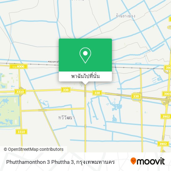 Phutthamonthon 3 Phuttha 3 แผนที่
