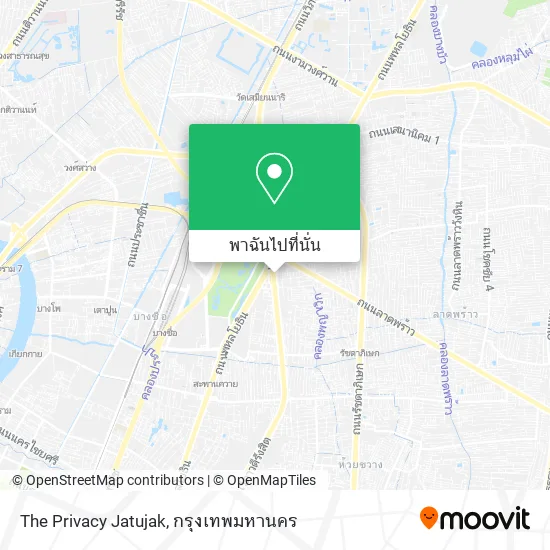 The Privacy Jatujak แผนที่
