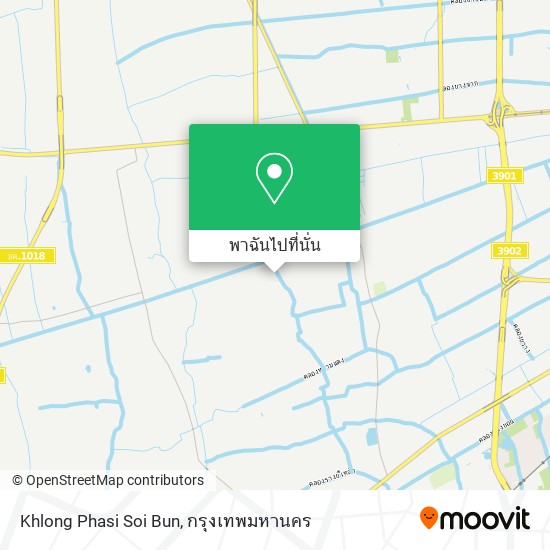 Khlong Phasi Soi Bun แผนที่
