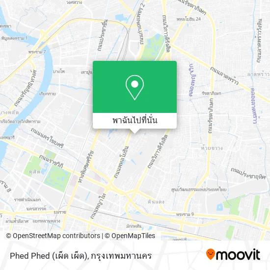Phed Phed (เผ็ด เผ็ด) แผนที่