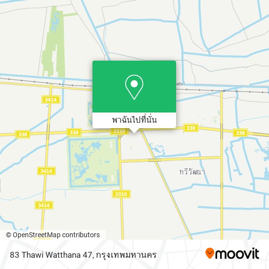 83 Thawi Watthana 47 แผนที่